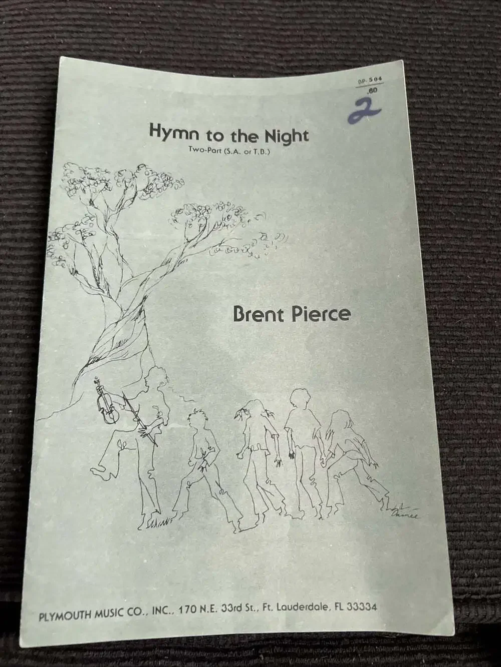 Hymn To The Night By Brent Pierce Sheet Music